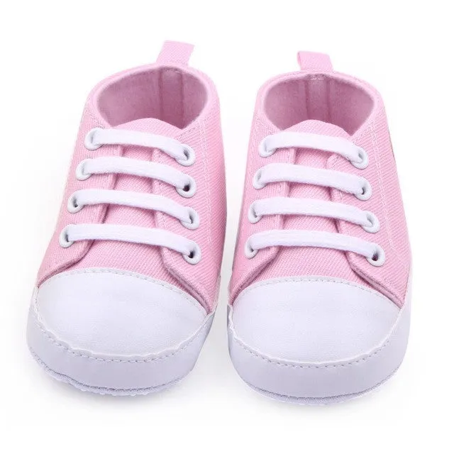 1 Pair Baby Shoes Boy Girl Casual  Shoes First Walkers Sneakers Infant Soft Bottom Toddler Antislip Shoes Boots