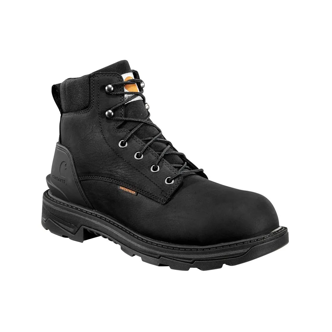 6" Ironwood Waterproof Soft Toe Work Boot Black