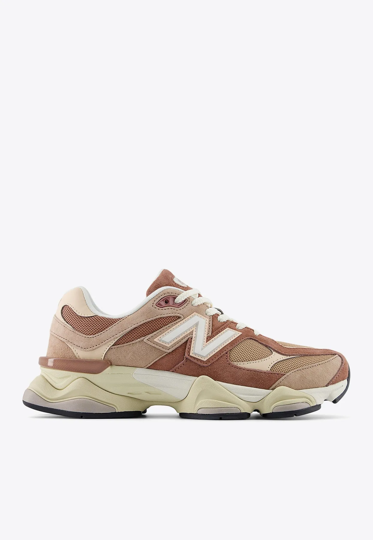 9060 Sneakers in Sparrow with Flat Taupe and Vintage Rose