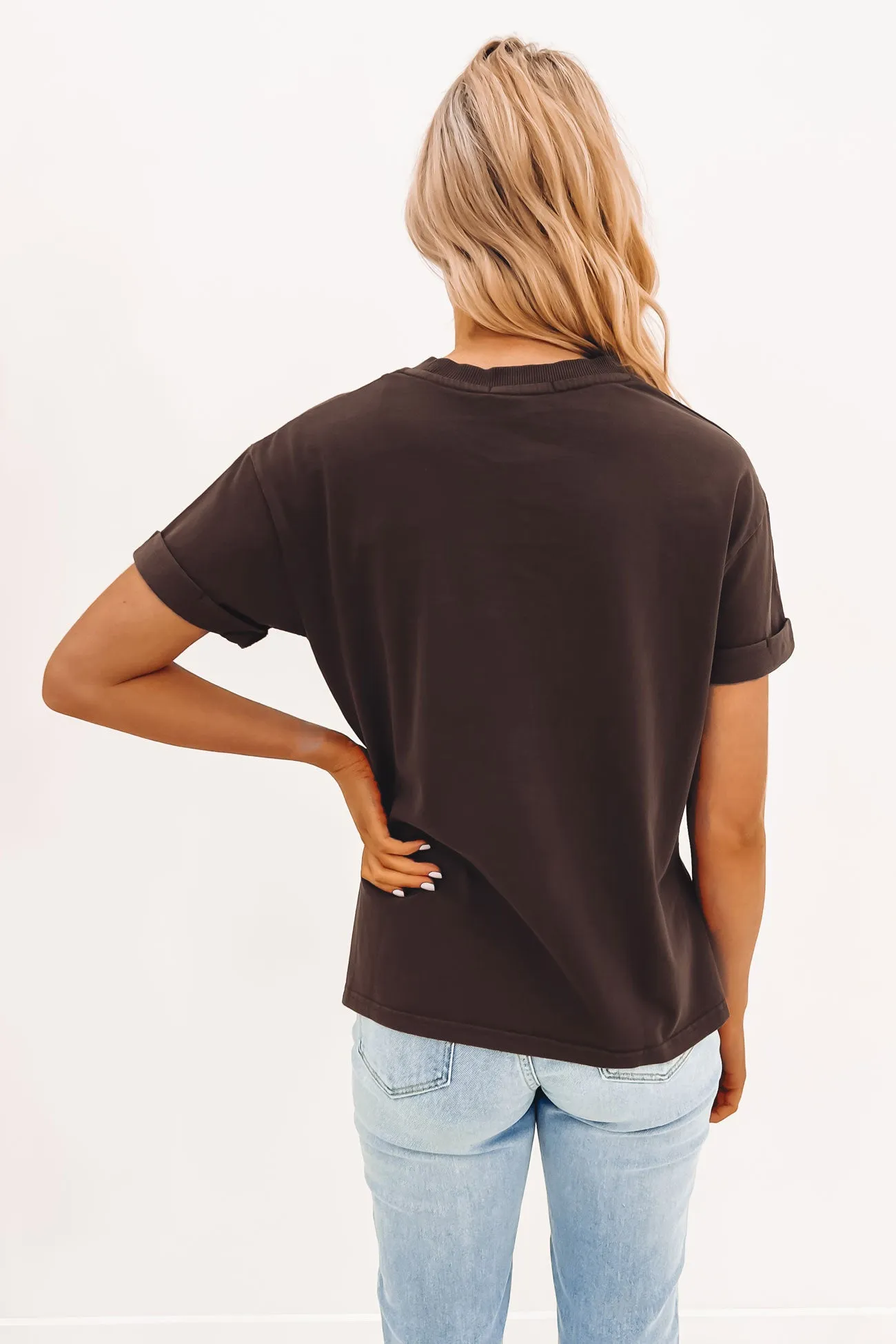 AAE Washed Tee Brown