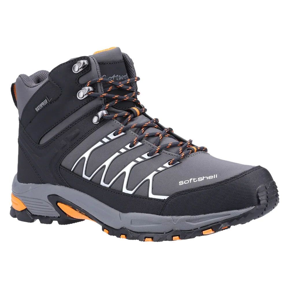 Abbeydale Mid Hiking Boots Grey/Orange