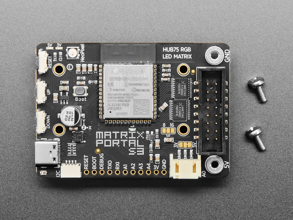 Adafruit Matrix Portal S3 CircuitPython Powered Internet Display