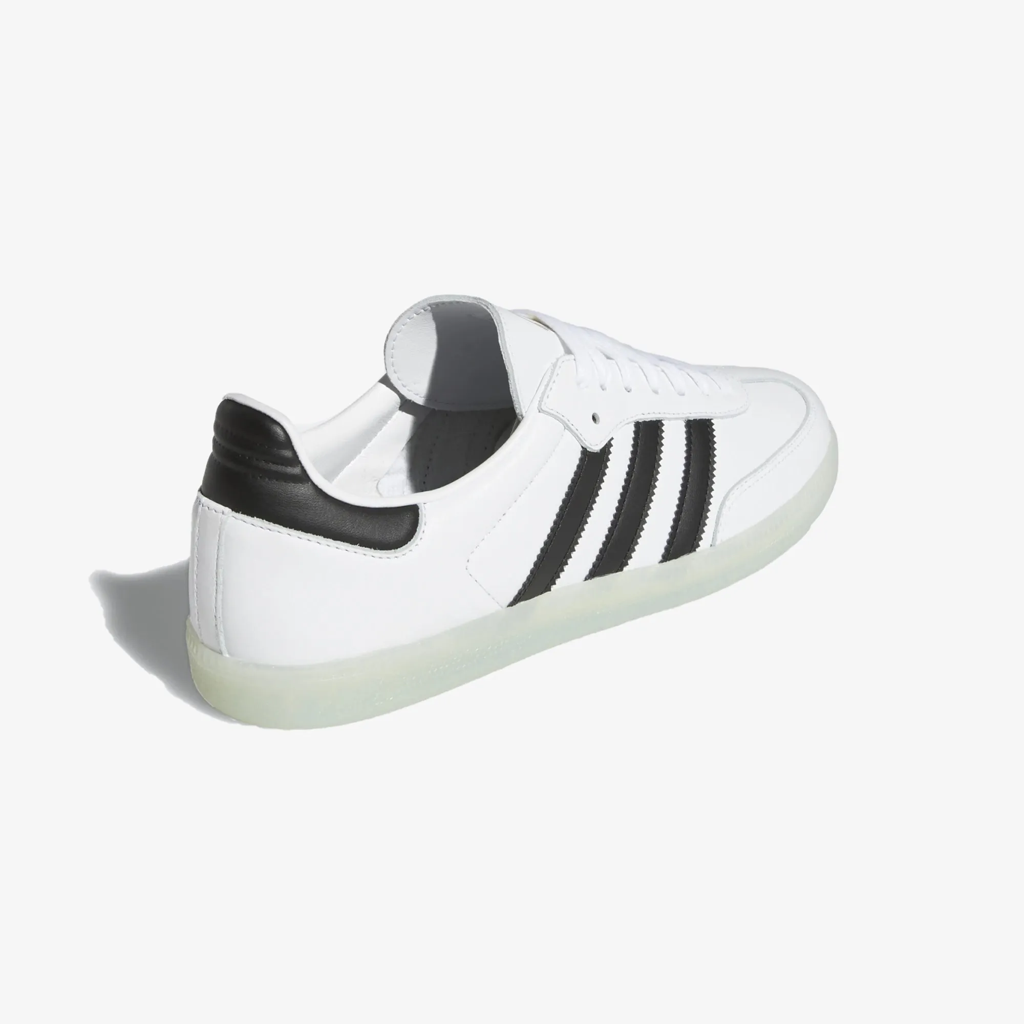 Adidas Originals | DILL SAMBA  { CLOUD WHITE/CORE BLACK/GOLD METALLIC