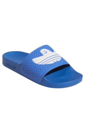 Adidas Shmoofoil Slides - Gonzales Blue Edition