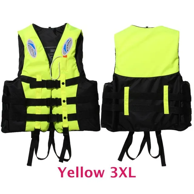 Adul Life Vest Jacket Jackets For Female Men Swimwear Life Vest Colete Salva-vidas for Water Sports Swimming Survival Jackets