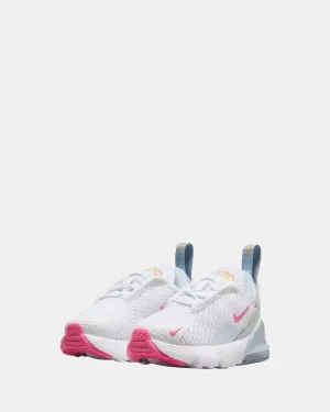 Air Max 270 Infant White/Pinksicle/Blue Tint