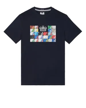 Alpha Graphic T-Shirt Navy