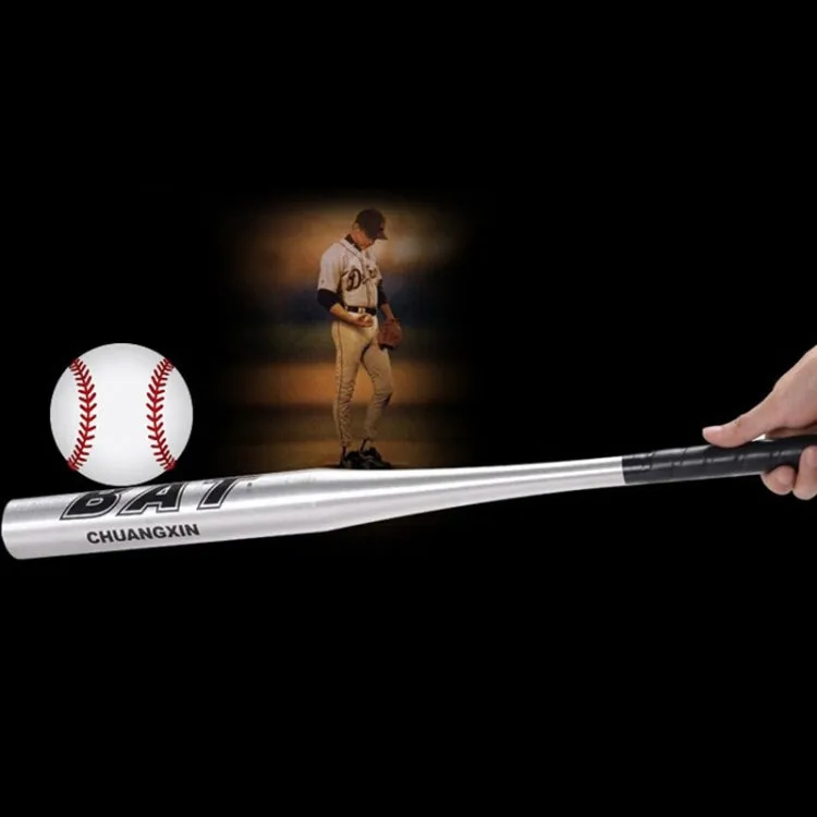 Aluminium Alloy Baseball Bat Of The Bit Softball Bats, Size:32 inch(80-81cm)(Black)