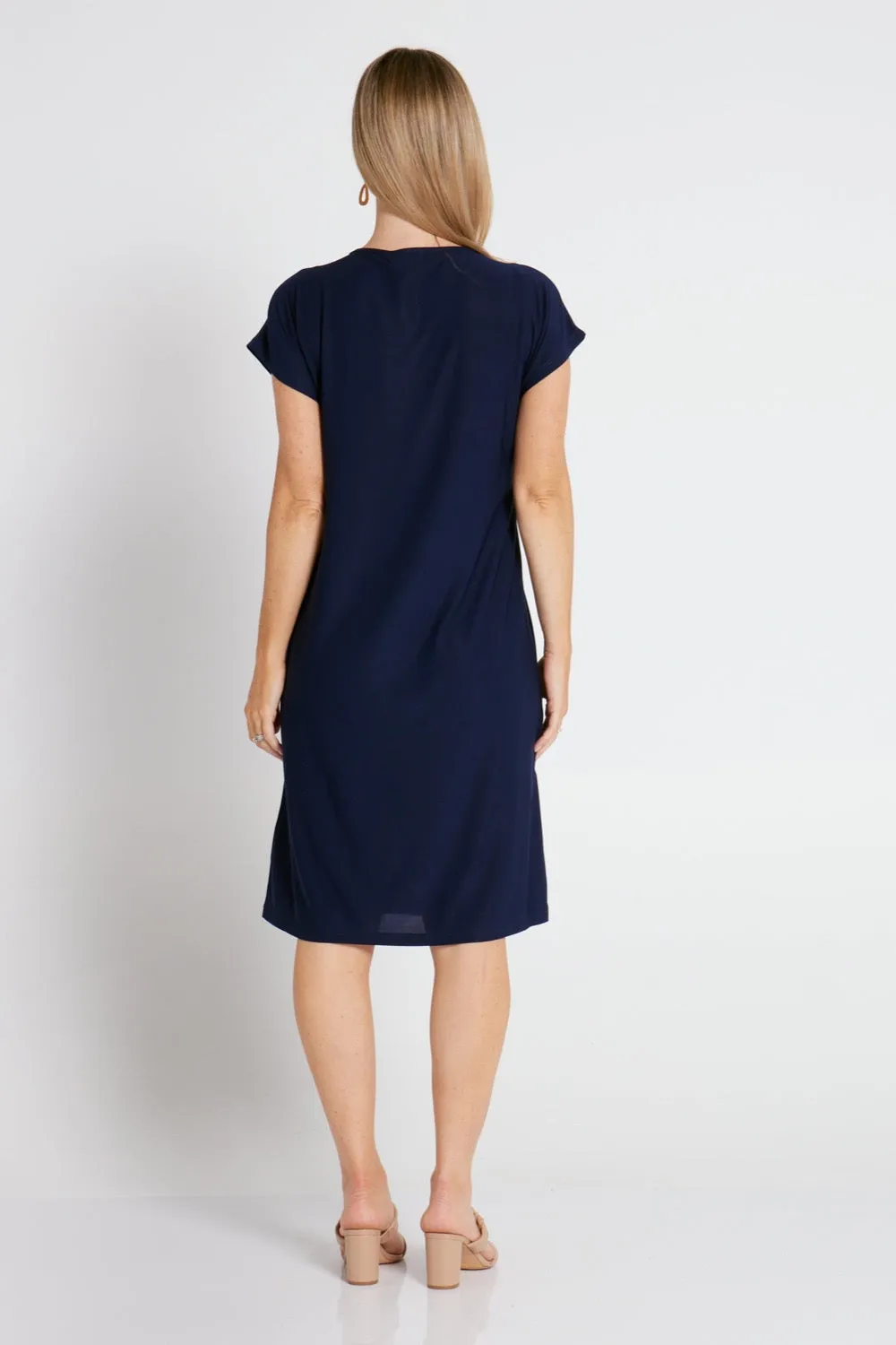 Anwen Petite Must Have Dress - Navy