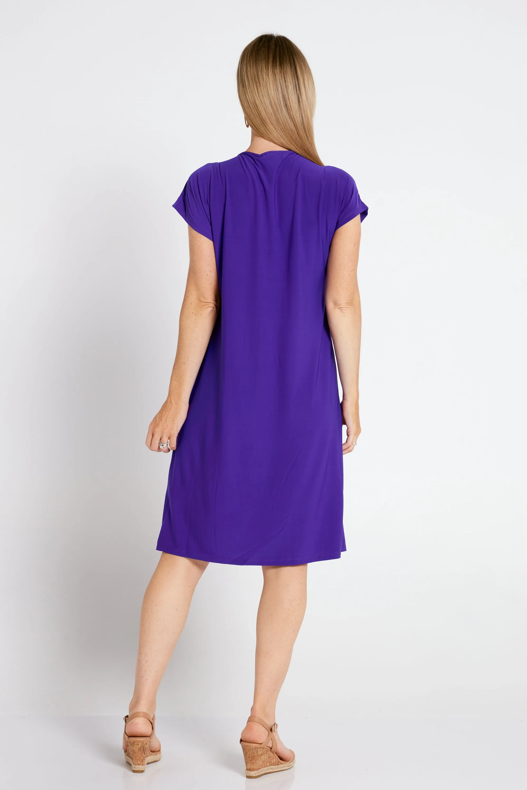 Anwen Petite Must Have Dress - Purple