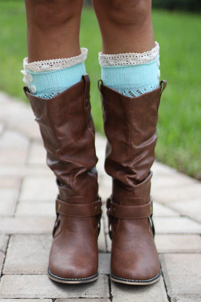 Aqua Boot Cuffs