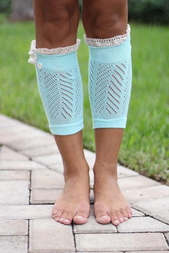 Aqua Boot Cuffs