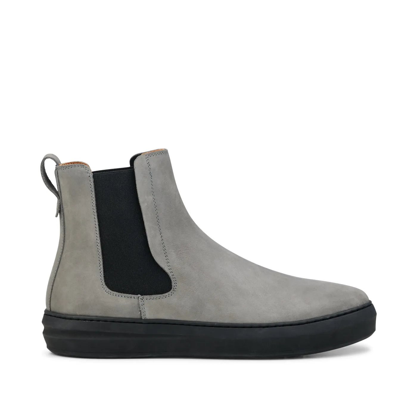 Aren nubuck chelsea boot - GREY