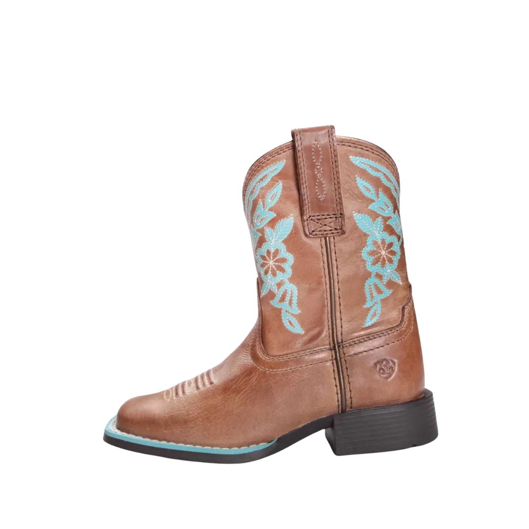 Ariat Girl's Floral Cowboy Boots