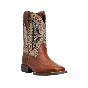 Ariat Girl's Youth Koel Leopard VentTek Western Cowboy Boot