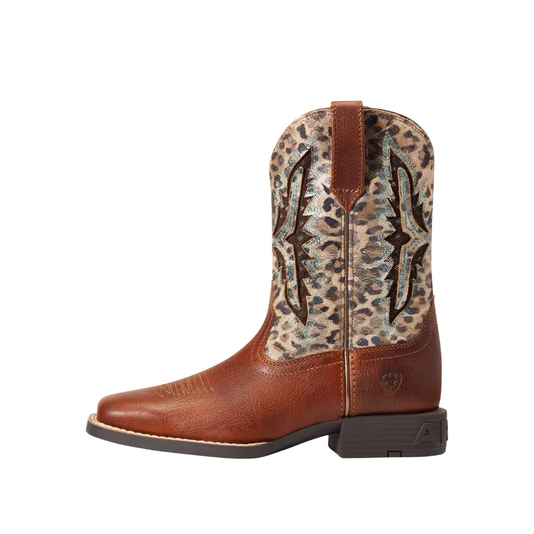 Ariat Girl's Youth Koel Leopard VentTek Western Cowboy Boot