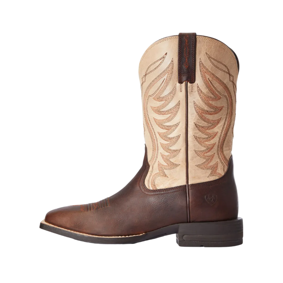 Ariat Men's Amos Barley Brown Cowboy Boot