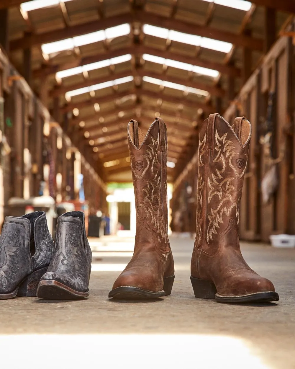 Ariat Mens Heritage R Toe Western Boots