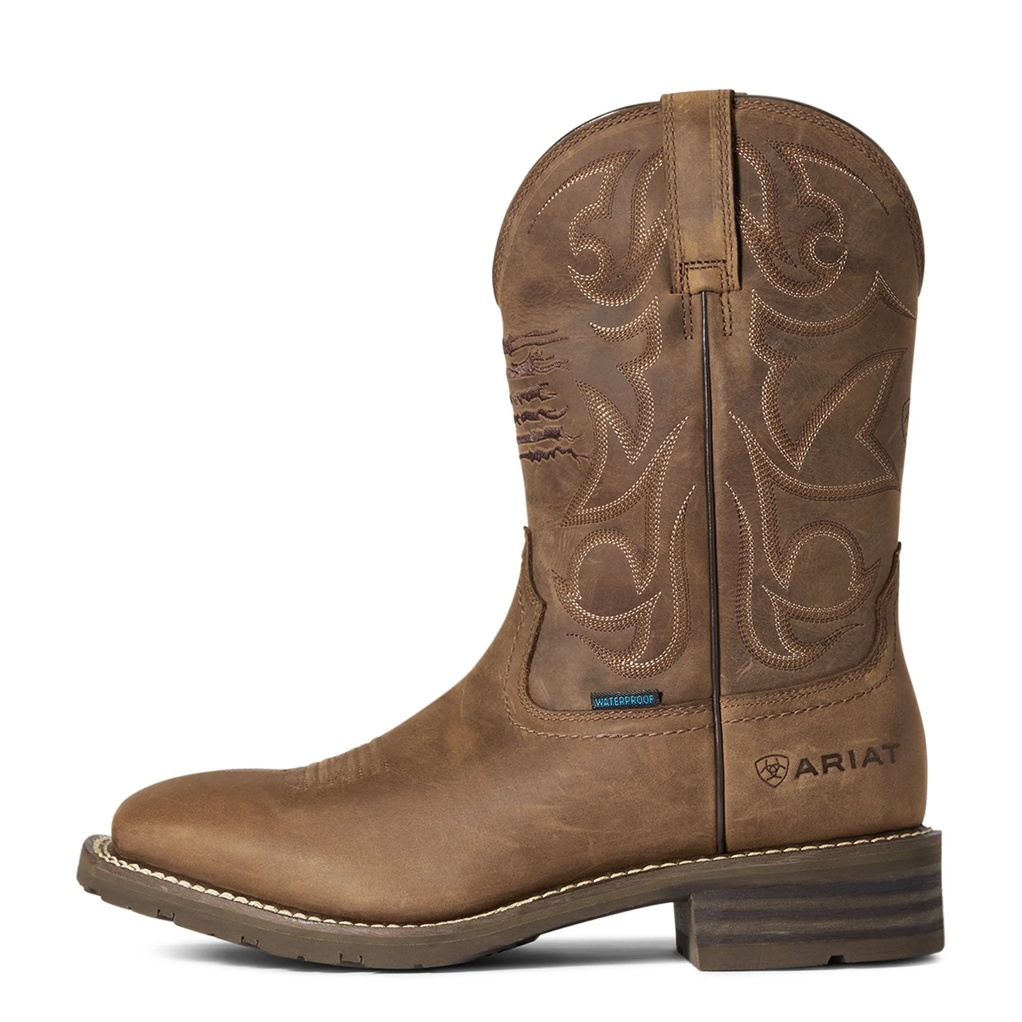 ARIAT MEN'S HYBRID PATRIOT WATERPROOF BOOT - 10038354