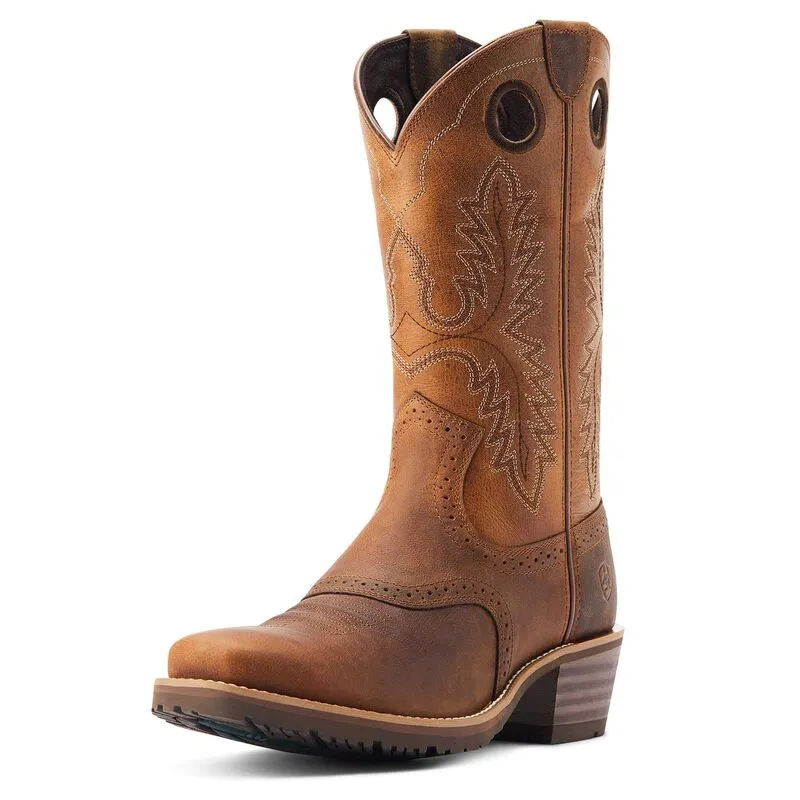 Ariat Men's Hybrid Roughstock Square Toe Western Boot-10044565