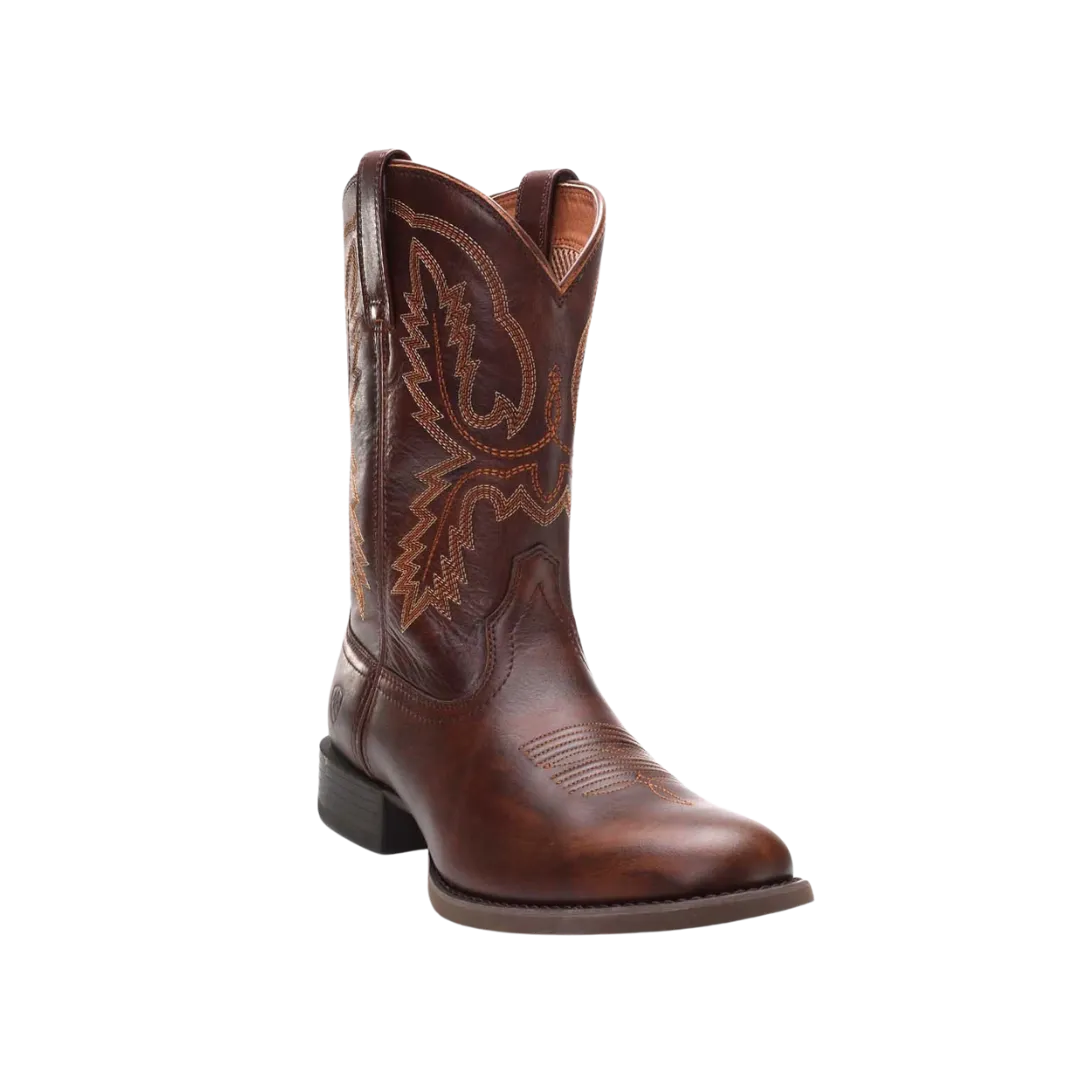 Ariat Men's Sport Stratten Cowboy Hillside Brown Boots