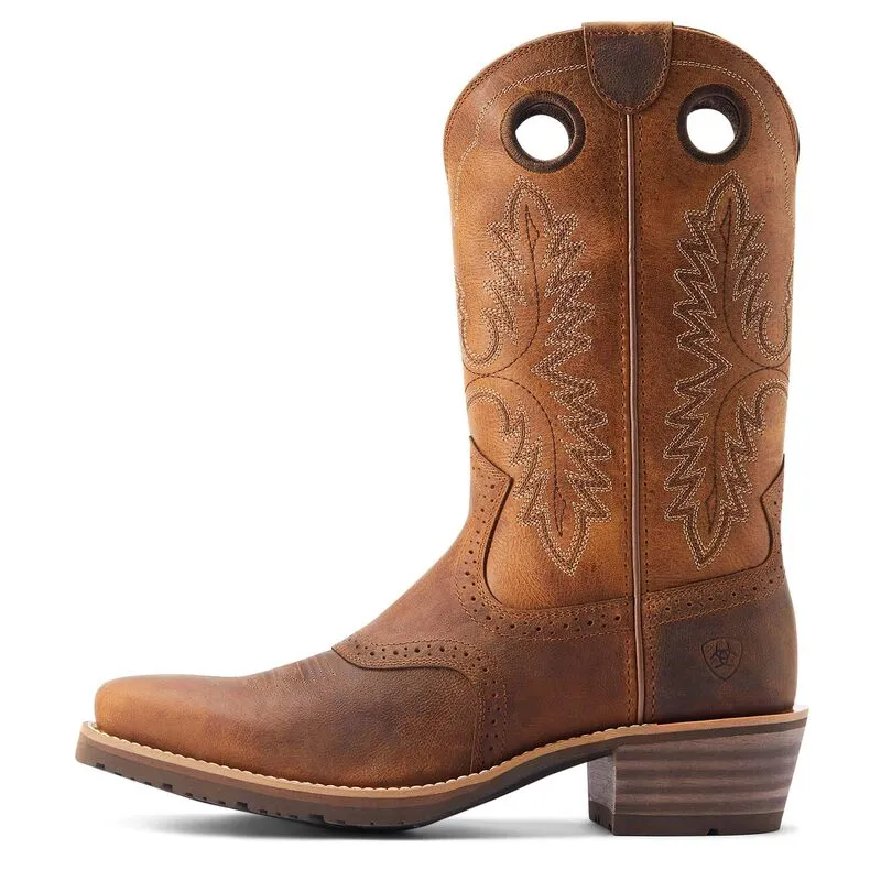 ARIAT MEN'S Style No. 10044565 Hybrid Roughstock Square Toe Western Boot