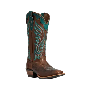 Ariat Women's Crossfire Picante Weathered Tan Square Toe Boot