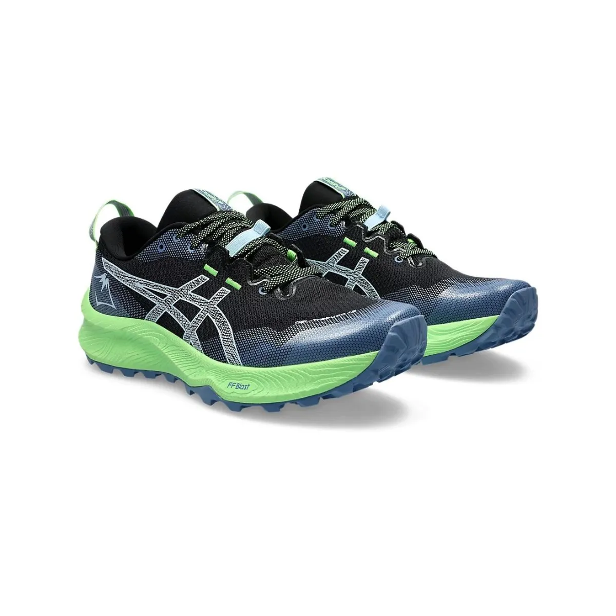 Asics Gel Trabuco 12 Black Green Shoes SS24