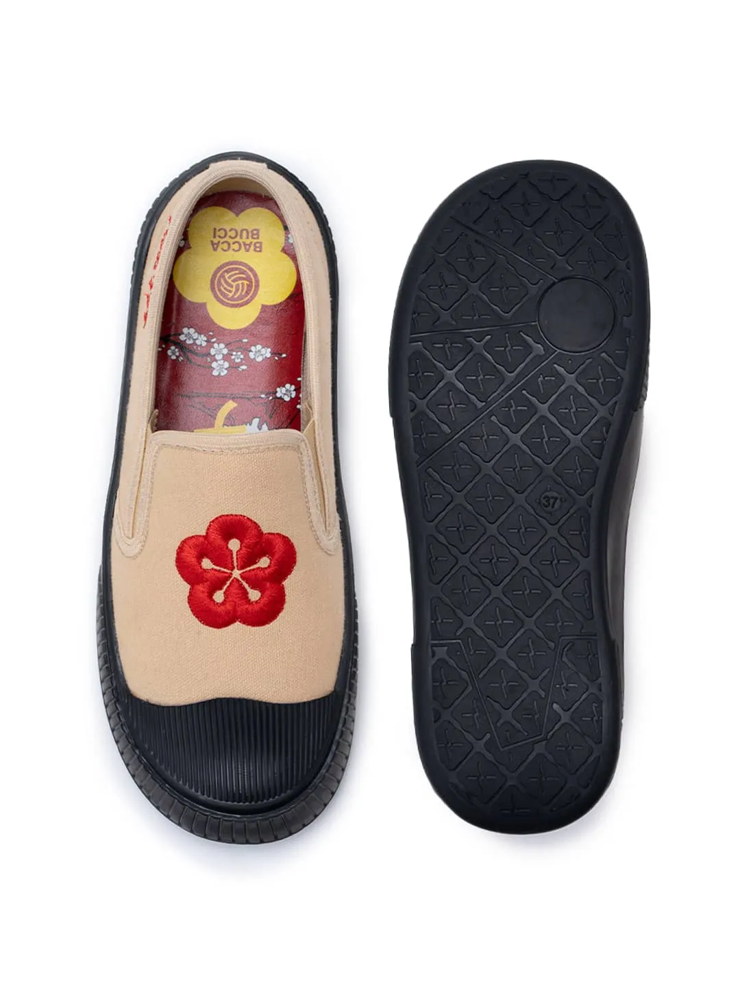 Bacca Bucci Kawaii Sakura Slip-On Sneakers