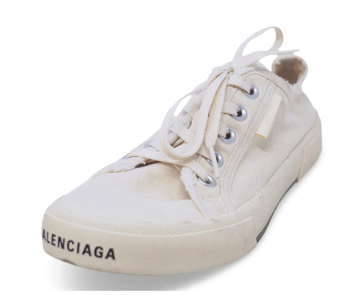 Balenciaga Beige Canvas Sneakers sz 8