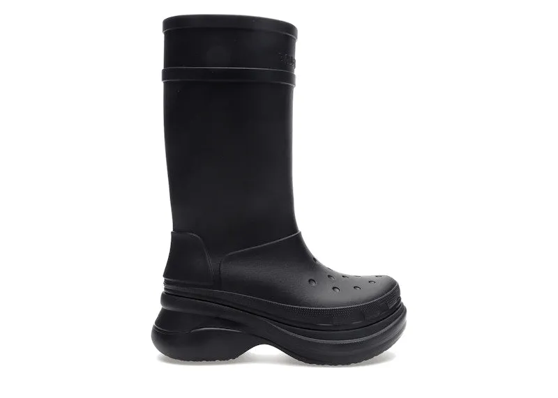 Balenciaga X Crocs Boot Black