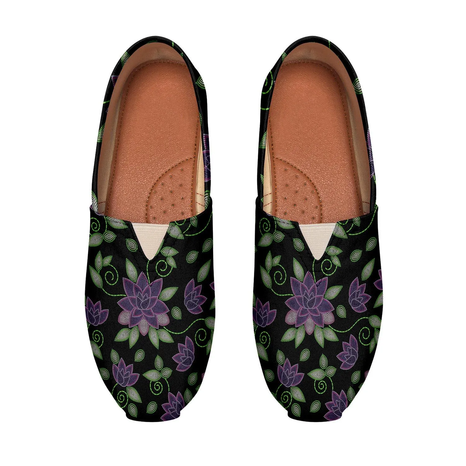 Beaded Rose Slip On