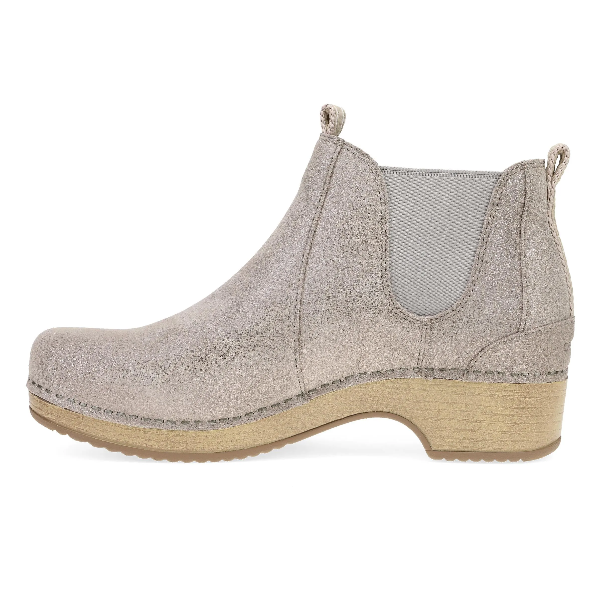 Becka Champagne Suede