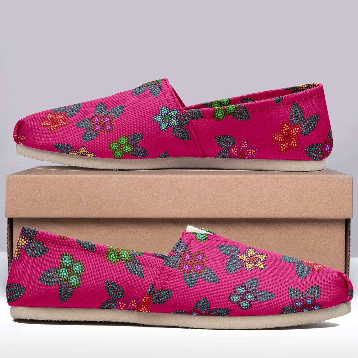 Berry Flowers Slip On