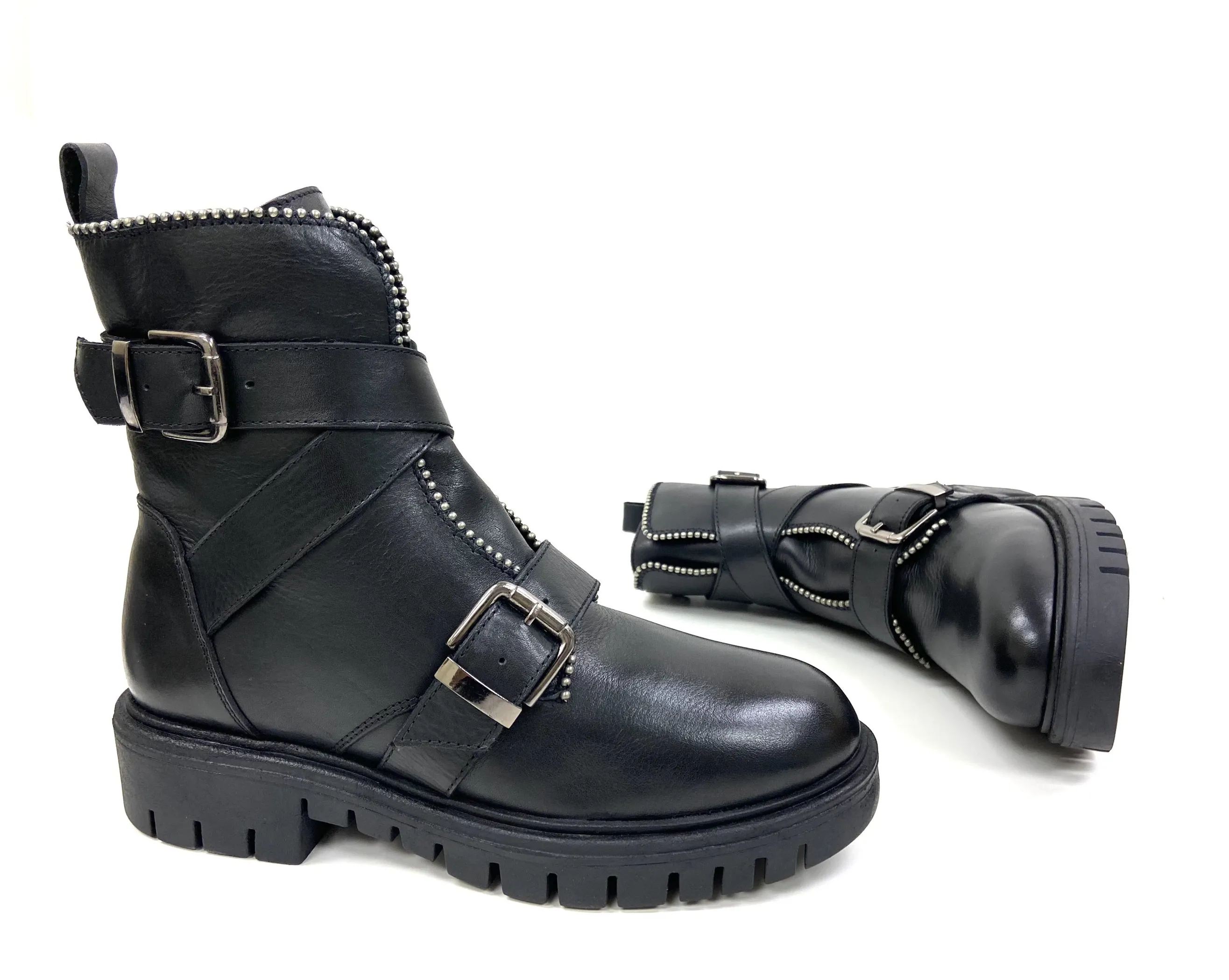 Billie Studded Biker Boot