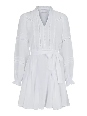 Birgitte S Voile Dress - White