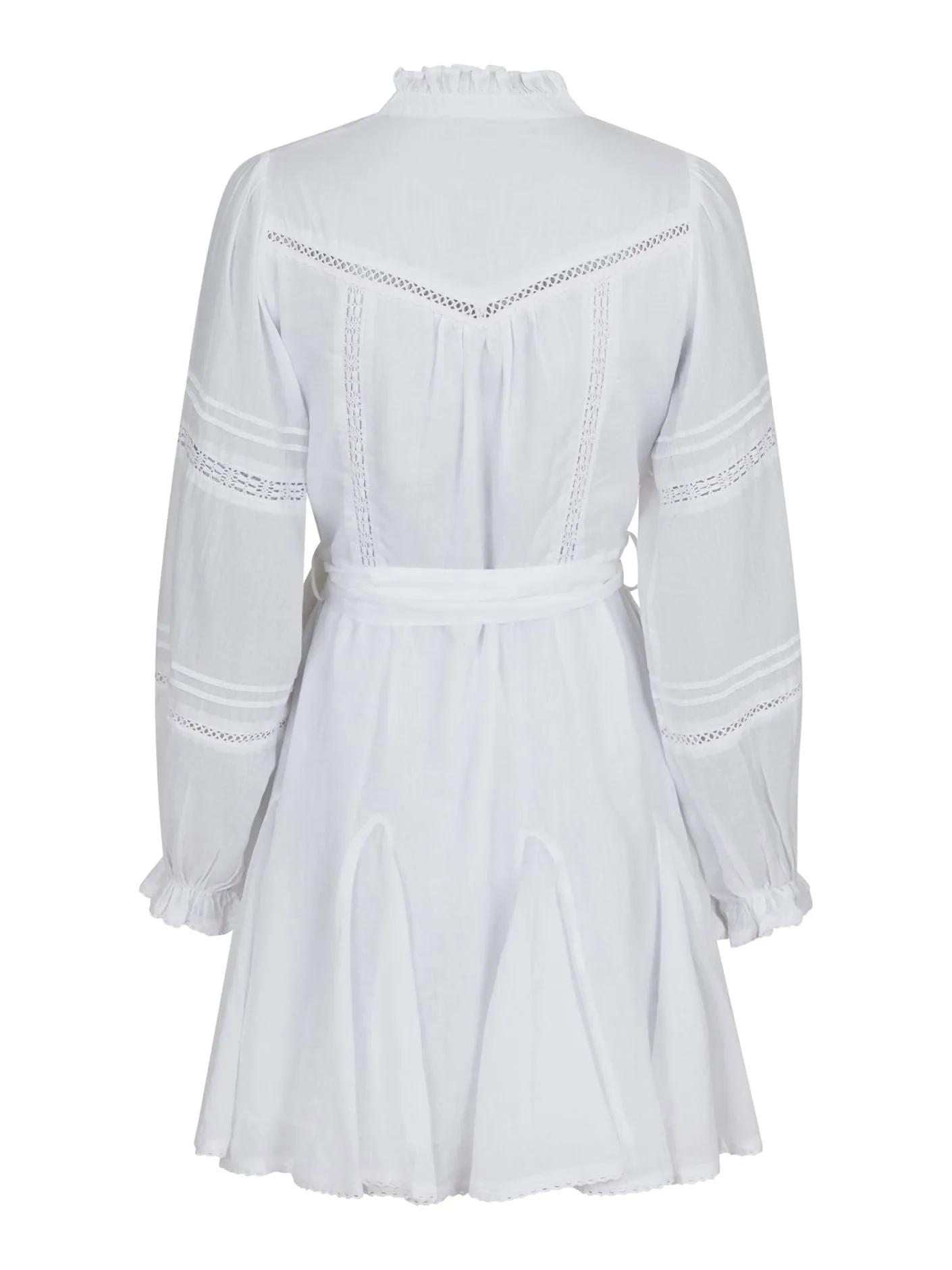 Birgitte S Voile Dress - White