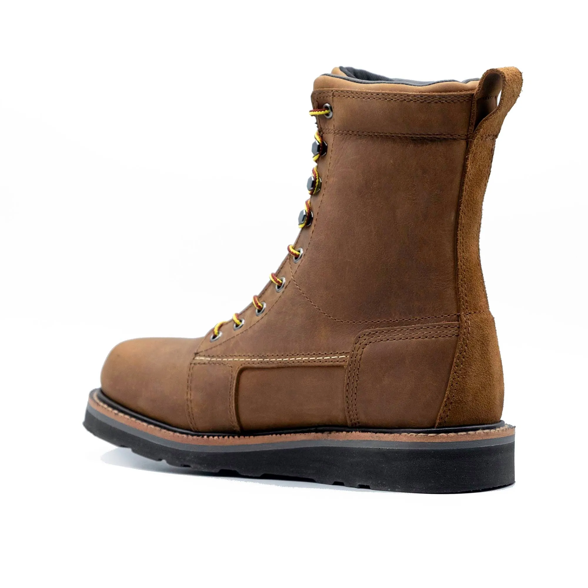 BLDR 8" Waterproof Boot : Moka (Soft Toe)