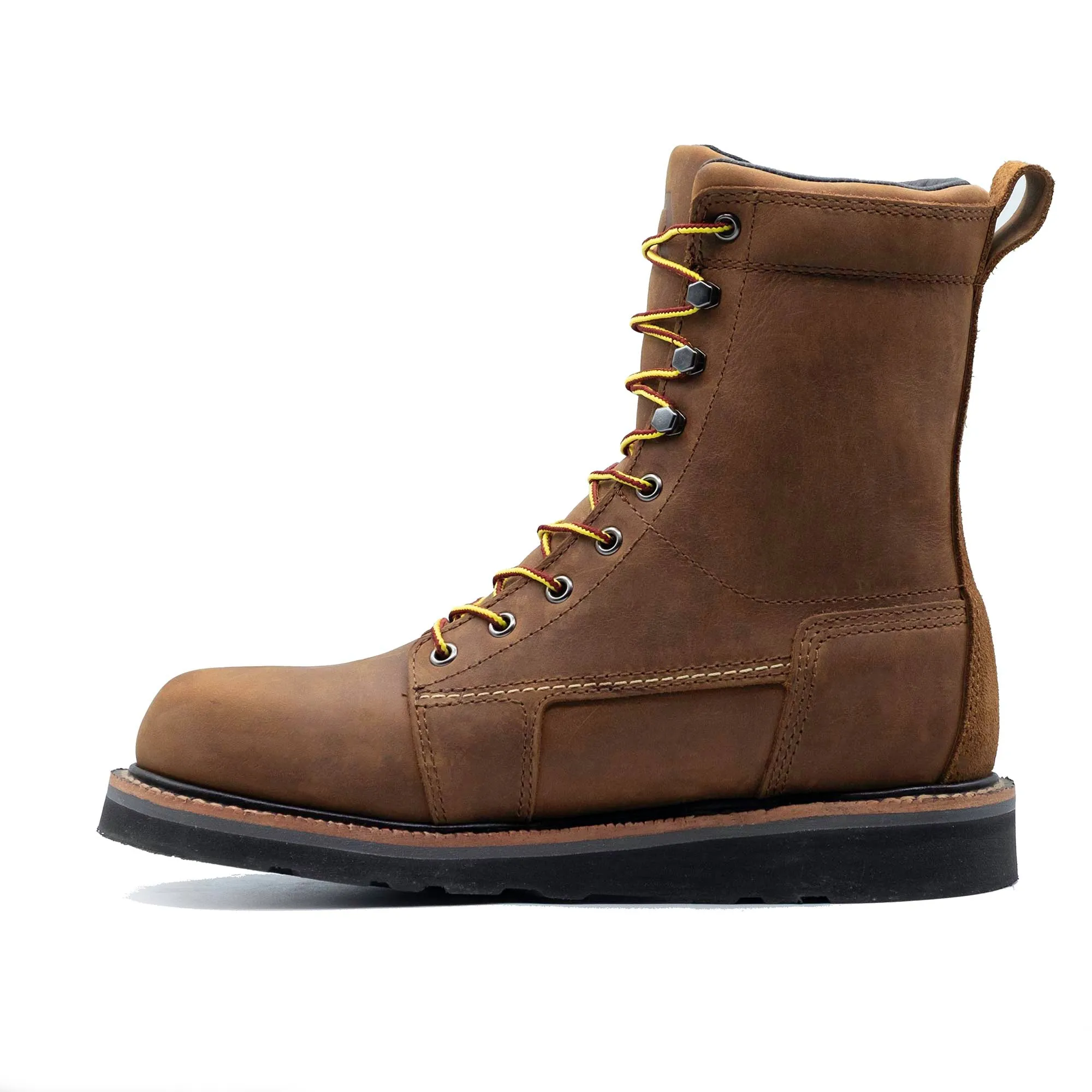 BLDR 8" Waterproof Boot : Moka (Soft Toe)