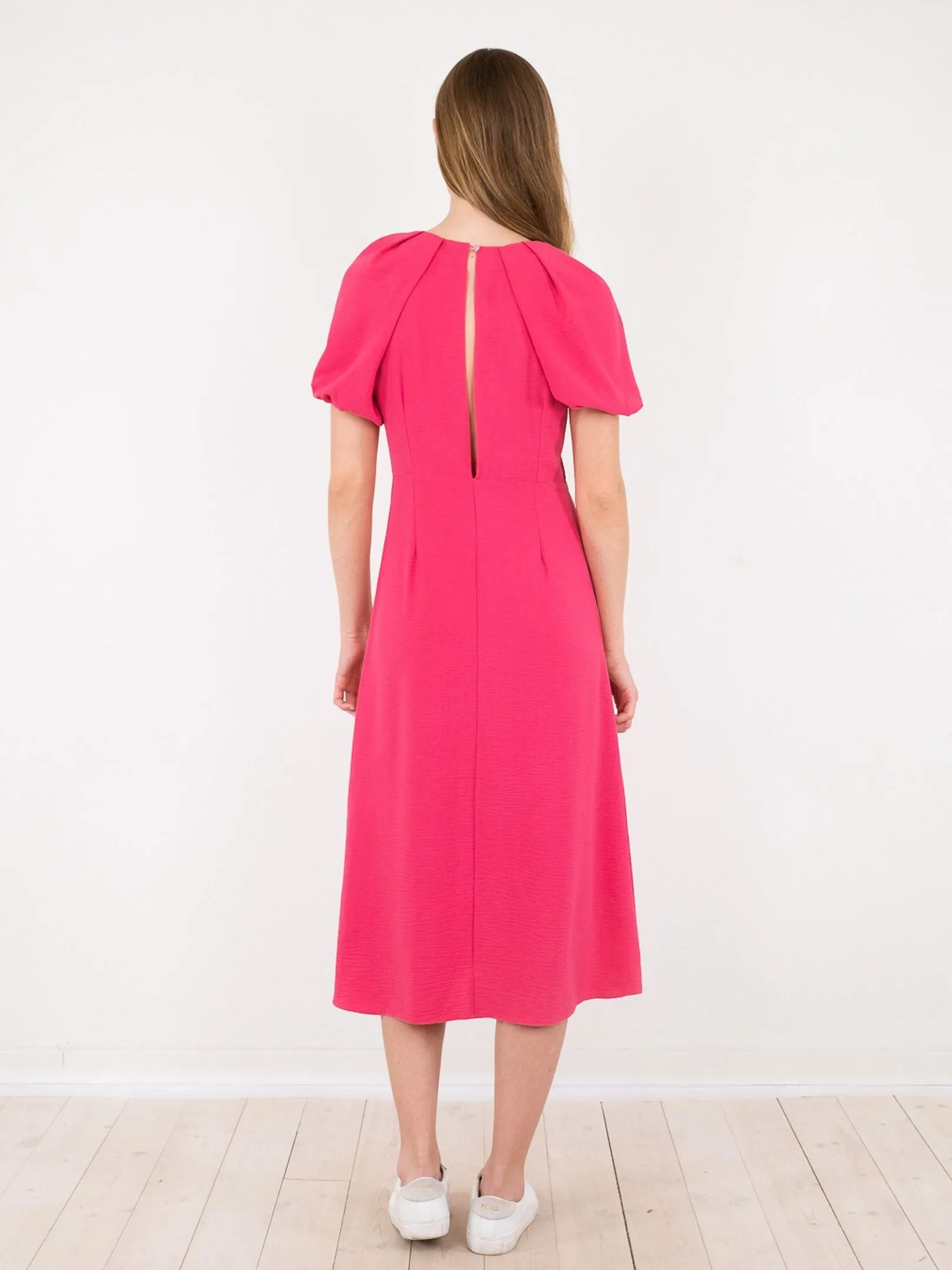 Bomba Solid Dress - Pink