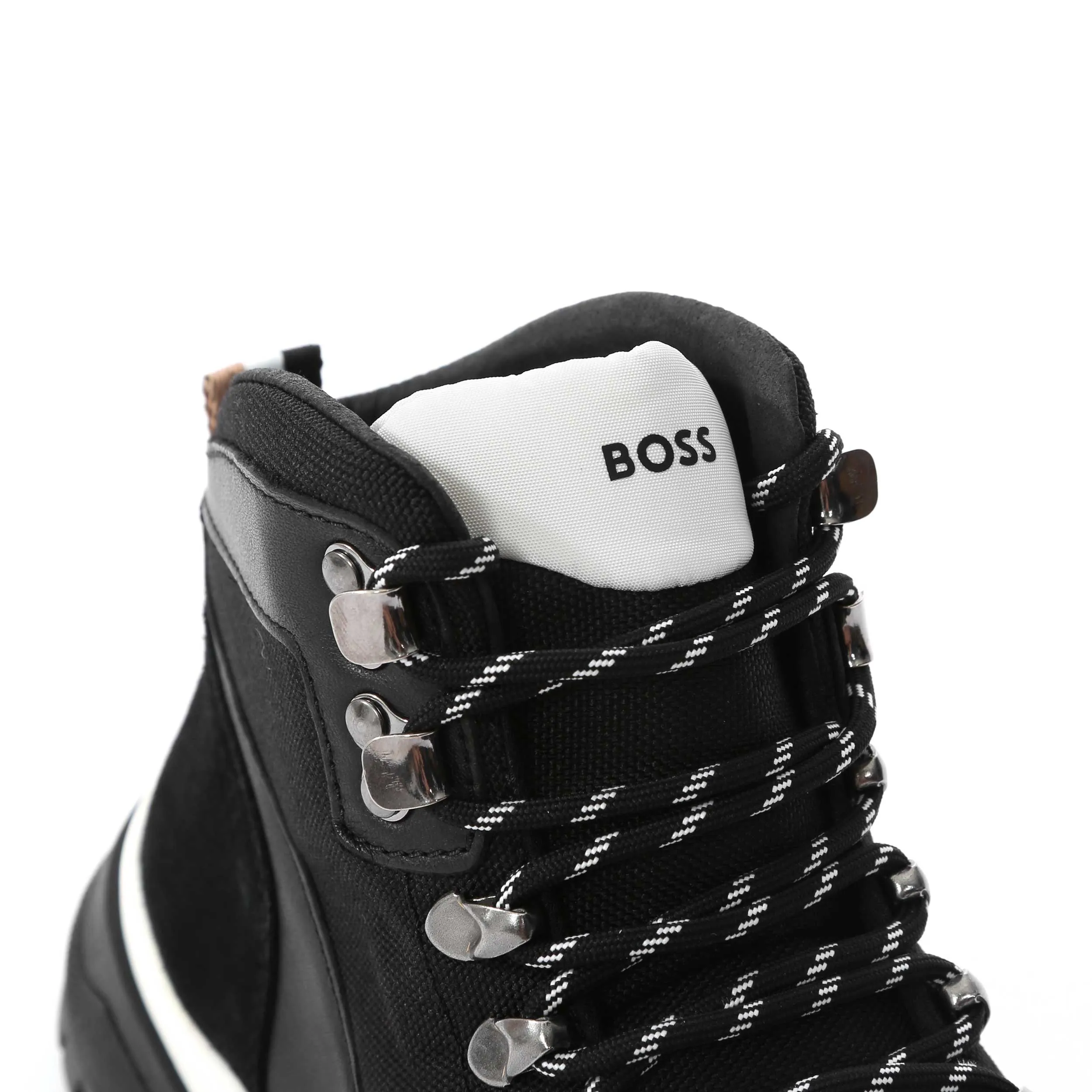 BOSS Chester Halb Itcorny Boot in Black