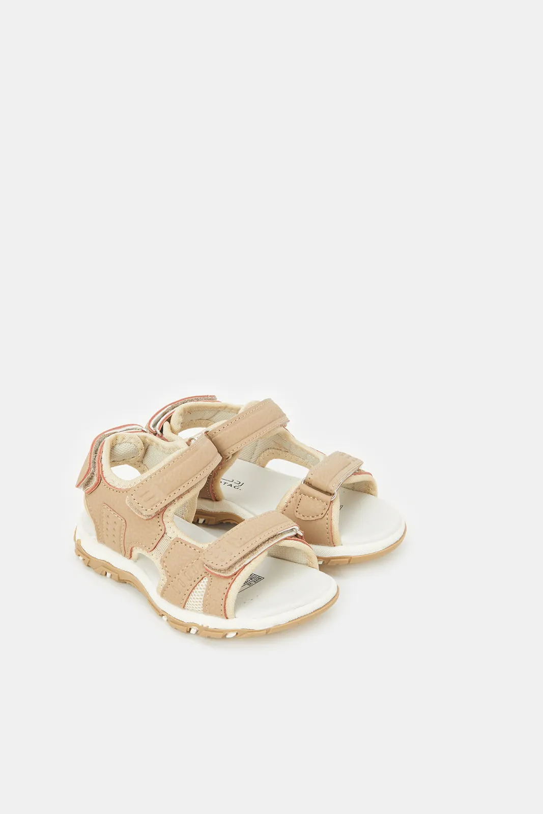 Boys Beige Sporty Sandal