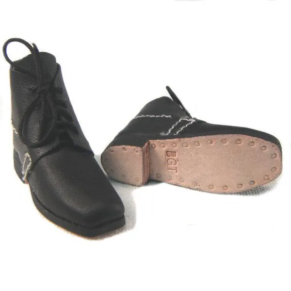 Brogans  (black leather)