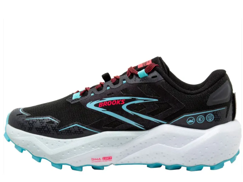 Brooks Caldera 7 Ladies Trail Running Shoe (Black/Ebony/Bluefish)