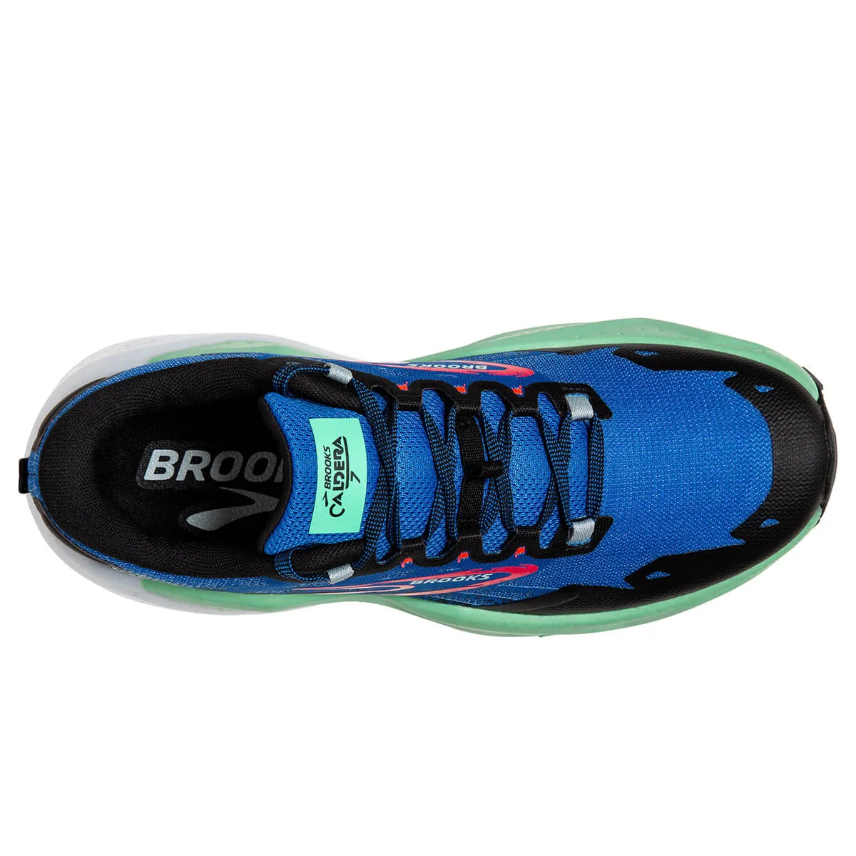 Brooks Caldera 7 Mens | Victoria Blue/black/spring Bud