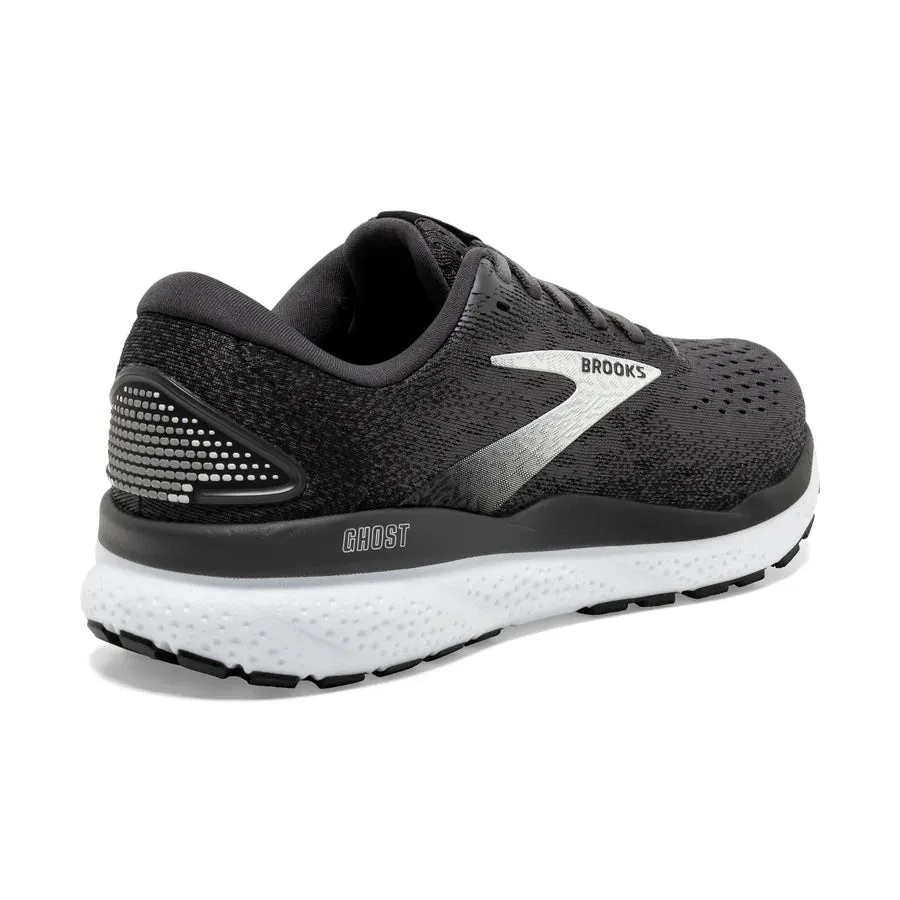 Brooks Men's Ghost 16 Running Shoe - Black/Grey/White