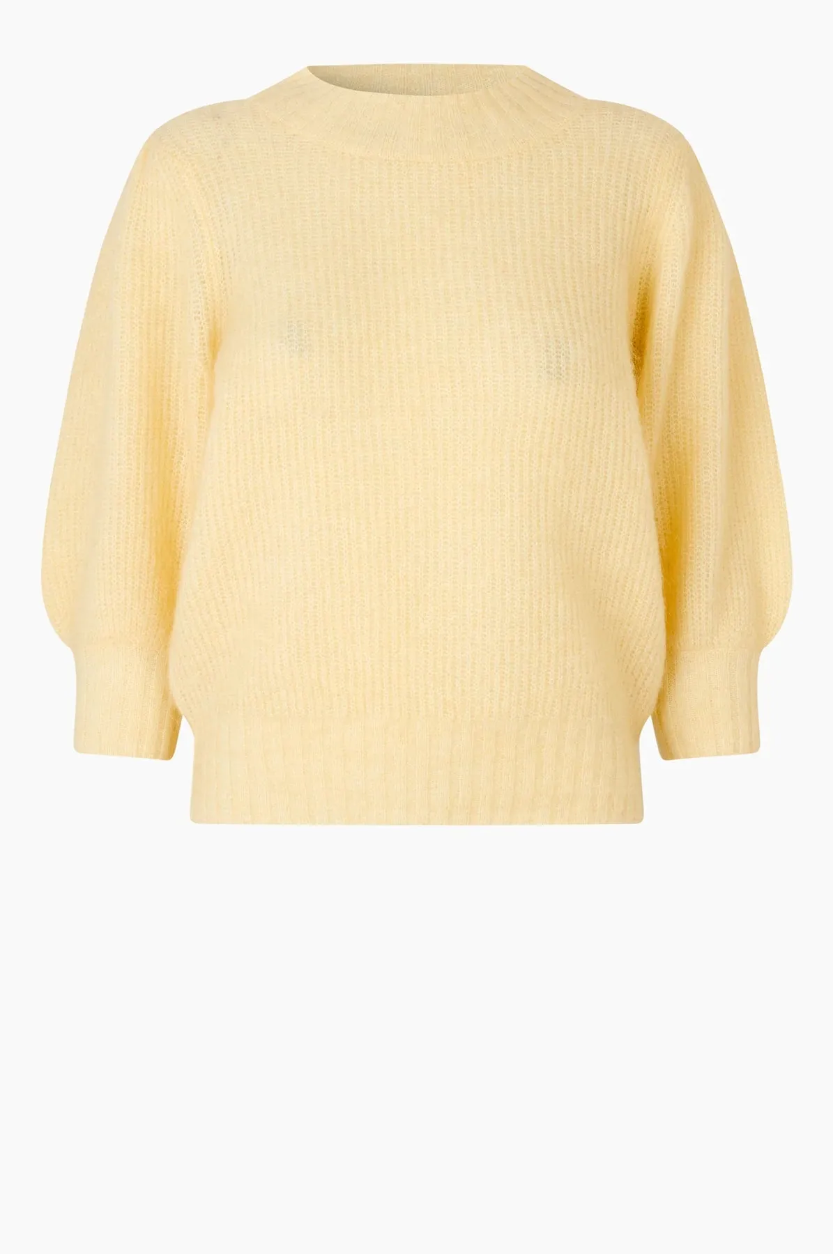 Brooky Knit Puff SS - Banana Crepe