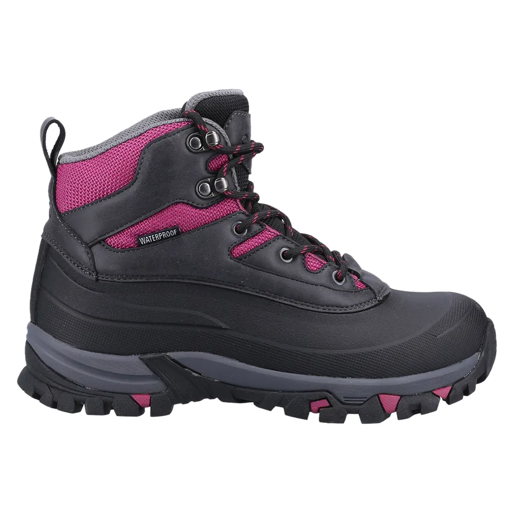 Calmsden Hiking Boots Grey/Berry