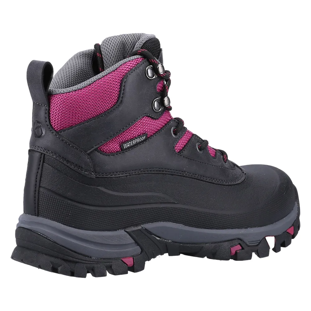 Calmsden Hiking Boots Grey/Berry