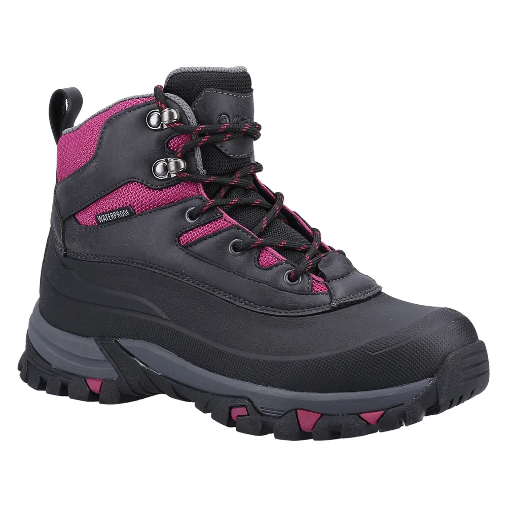 Calmsden Hiking Boots Grey/Berry